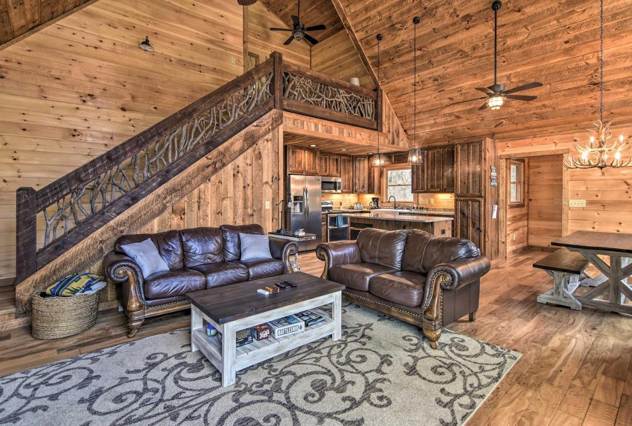 Modern Murphy Cabin With Nottely River Views! Екстер'єр фото