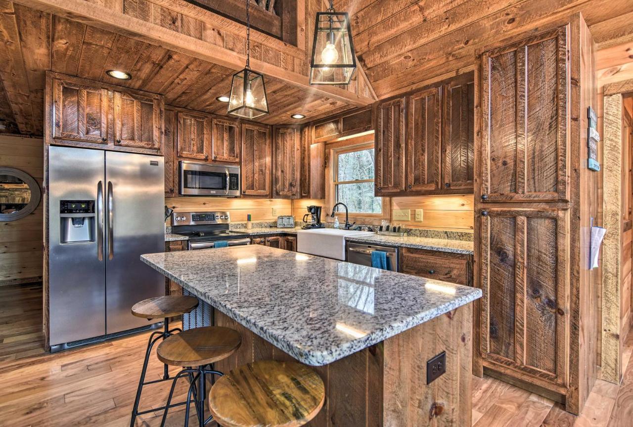 Modern Murphy Cabin With Nottely River Views! Екстер'єр фото