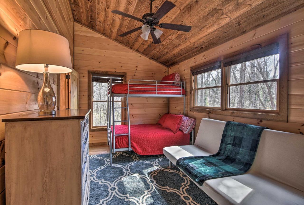 Modern Murphy Cabin With Nottely River Views! Екстер'єр фото