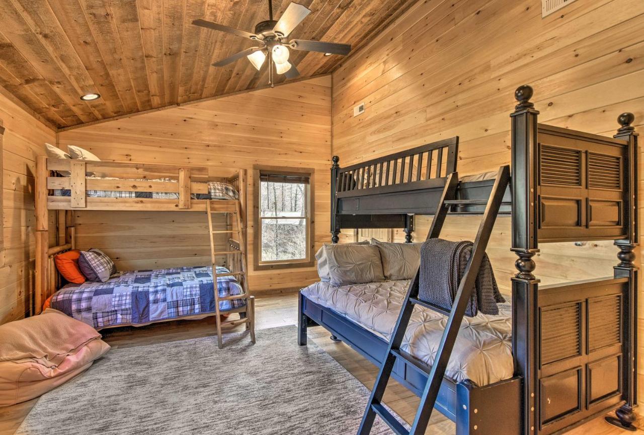 Modern Murphy Cabin With Nottely River Views! Екстер'єр фото