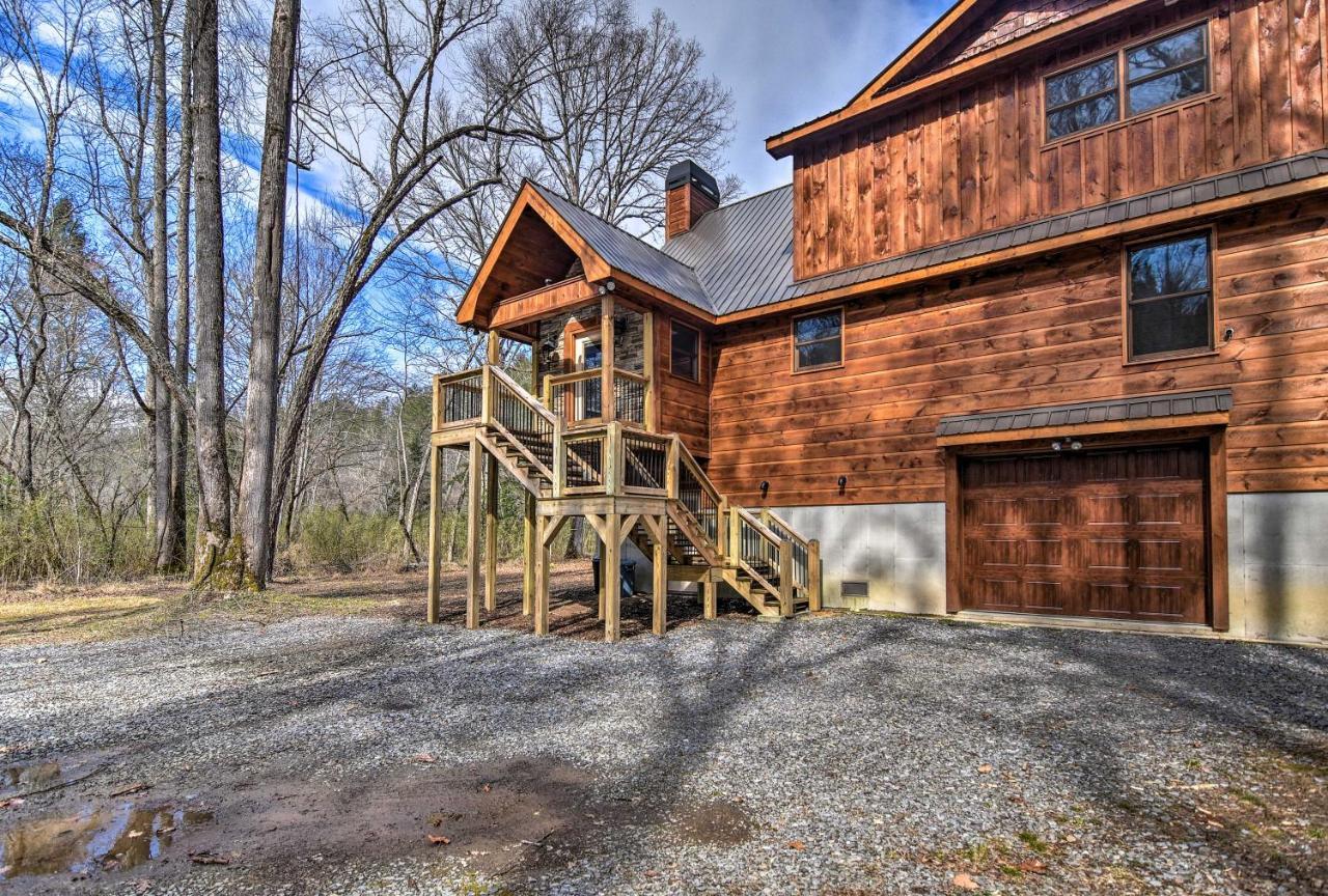Modern Murphy Cabin With Nottely River Views! Екстер'єр фото